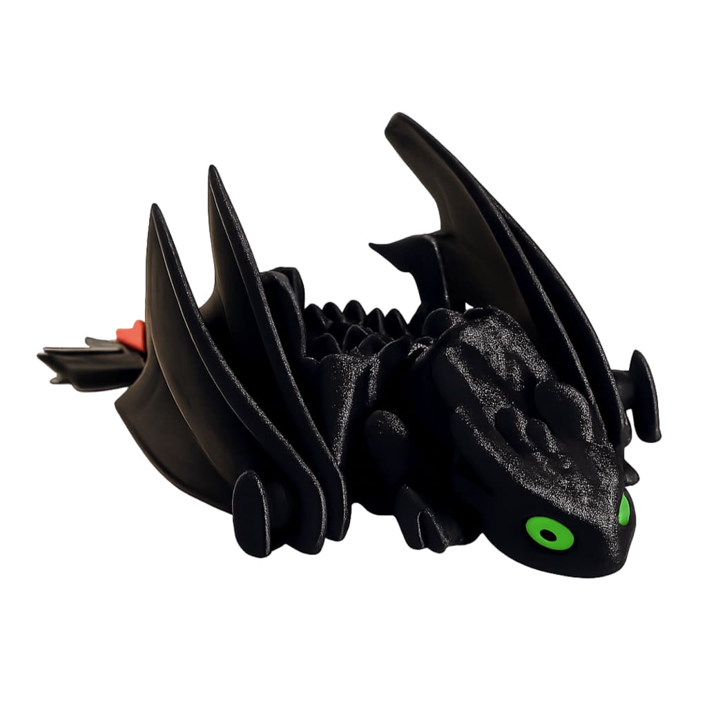 Banguela Como Treinar Seu Dragão Decoração Quarto Escultura Nerd Dragão Presente Geek Top Oficial