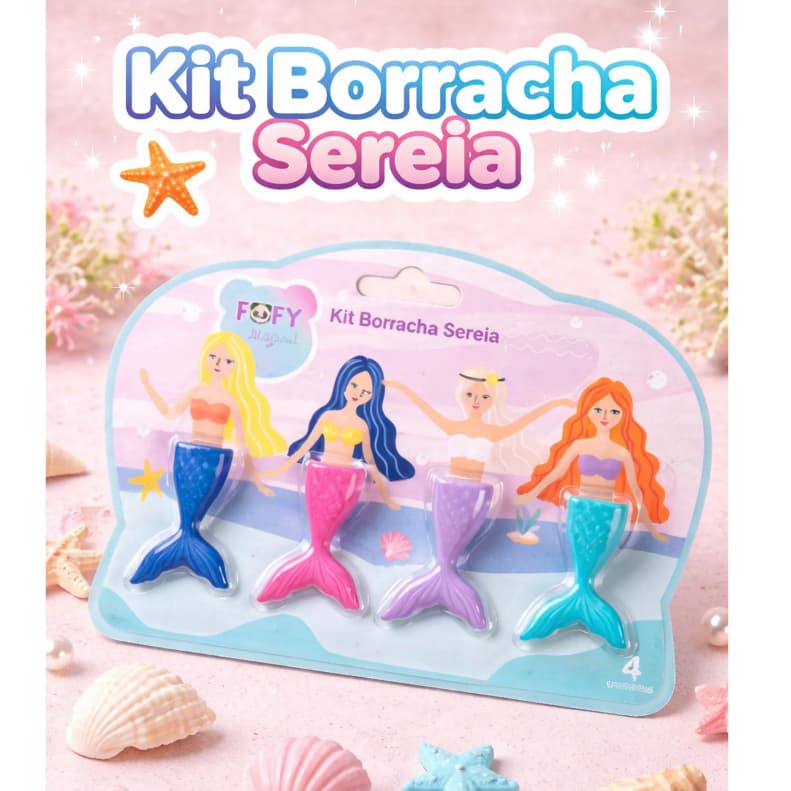 KIT BORRACHA SEREIA FF4507 - FOFY