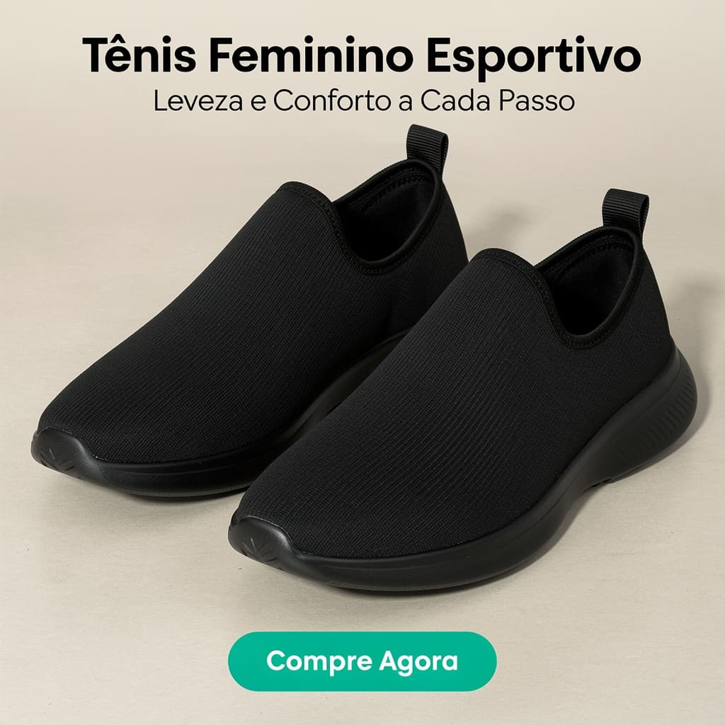 Tênis Meia Feminino Caminhada Corrida Academia Anti-Impacto Antiderrapante Versátil - Promoção