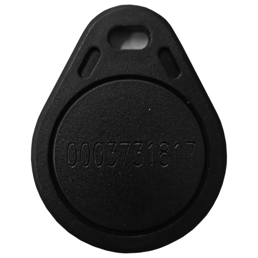 CHAVEIROS TAG CONVENCIONAL RFID 125KHz • COM CÓDIGO - 40 X 30 X 3MM - PACOTE DE 10 UNIDADES