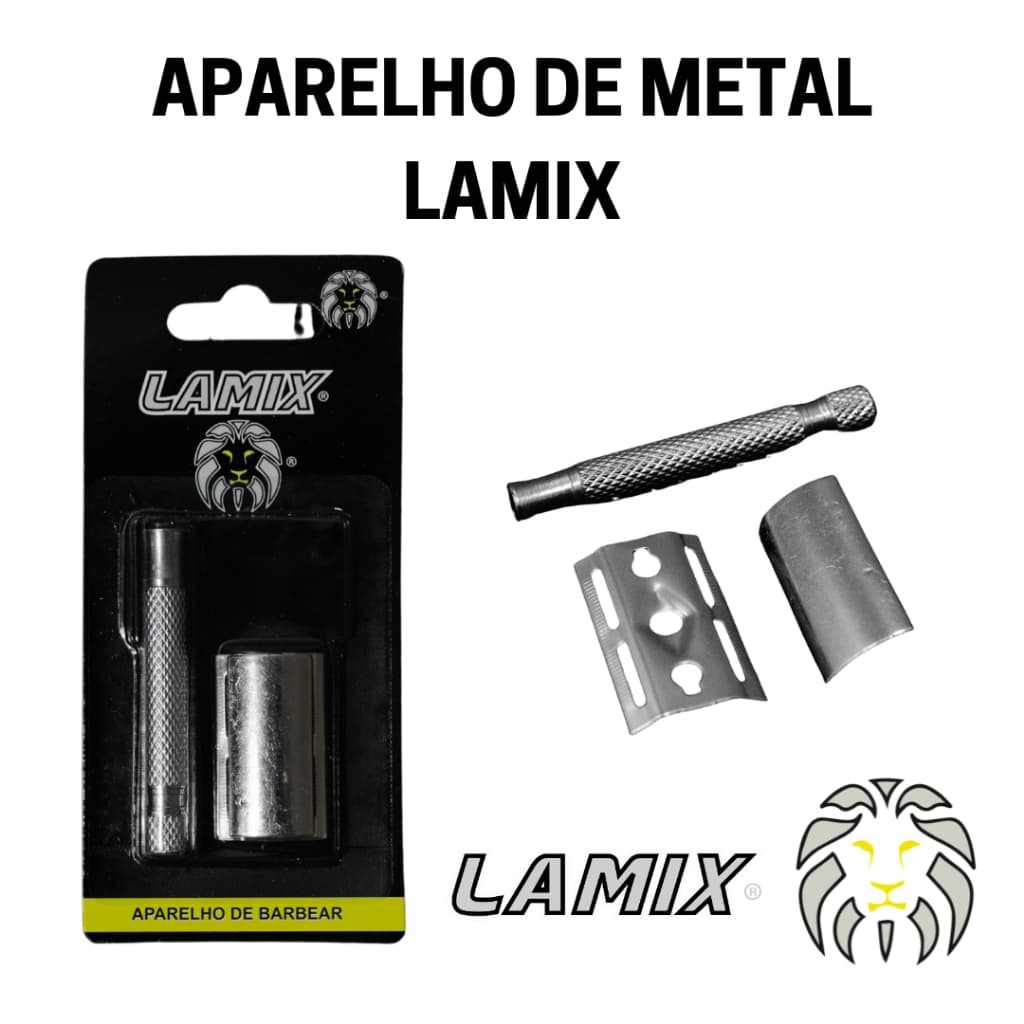 Aparelho LAMIX Barbear de Metal