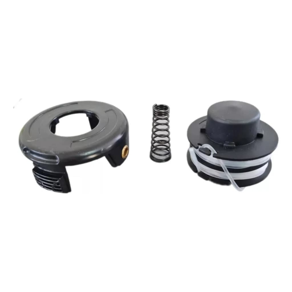 Tampa + Carretel com Nylon + Mola p/ Aparador de Grama GL300 GL350 Black Decker
