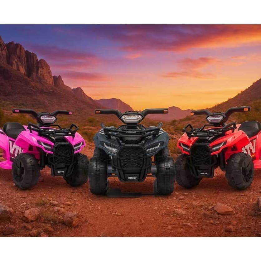 Mini Quadriciclo Moto Elétrica Criança Infantil Bateria 6v