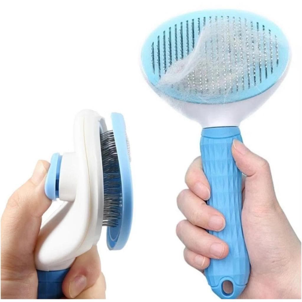 Escova Removedora de Pelos para Cachorro e Gato Pente Desembaraçador Profissional