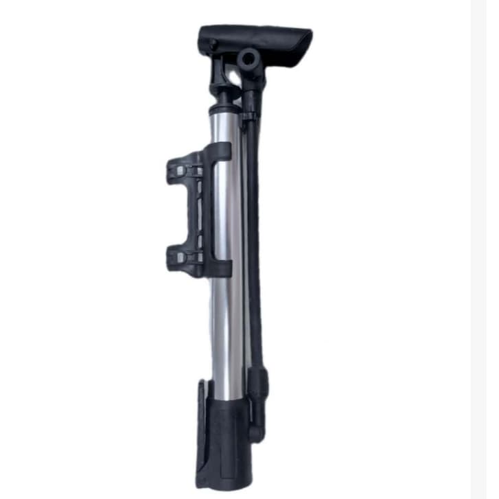Mini bomba de ar bike portátil Sports alumínio c/ suporte