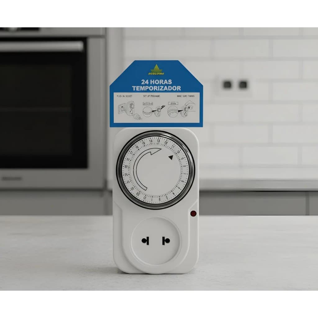 Timer Analógico 220V Programável Temporizador Liga e Desliga Automático