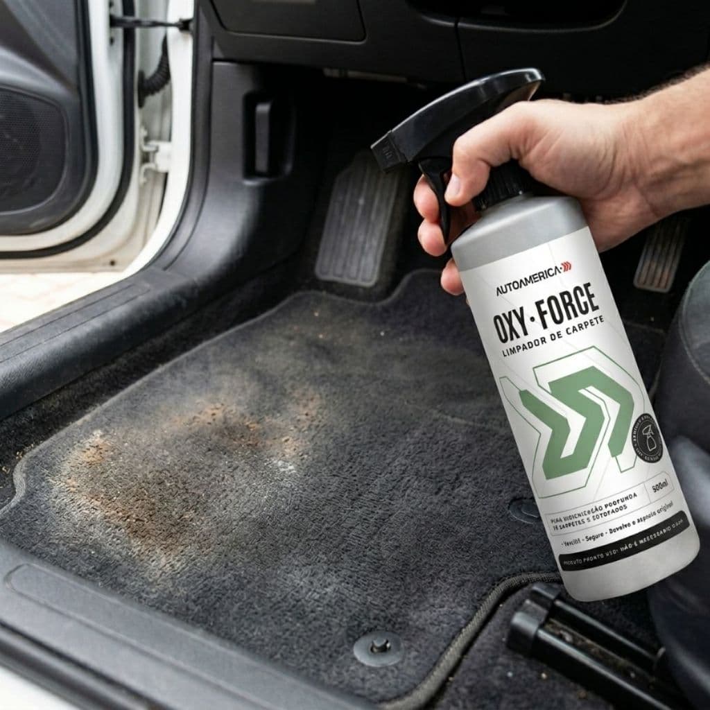 Limpa Estofados Limpador Carpete Automotivo Banco Teto Carro Sofá Tapetes 500ML