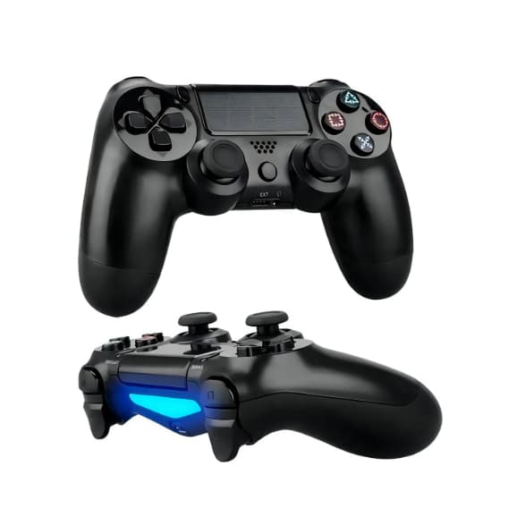 Kit 2 Controles Compativel com PS4 Sem Fio com Design Ergonômico