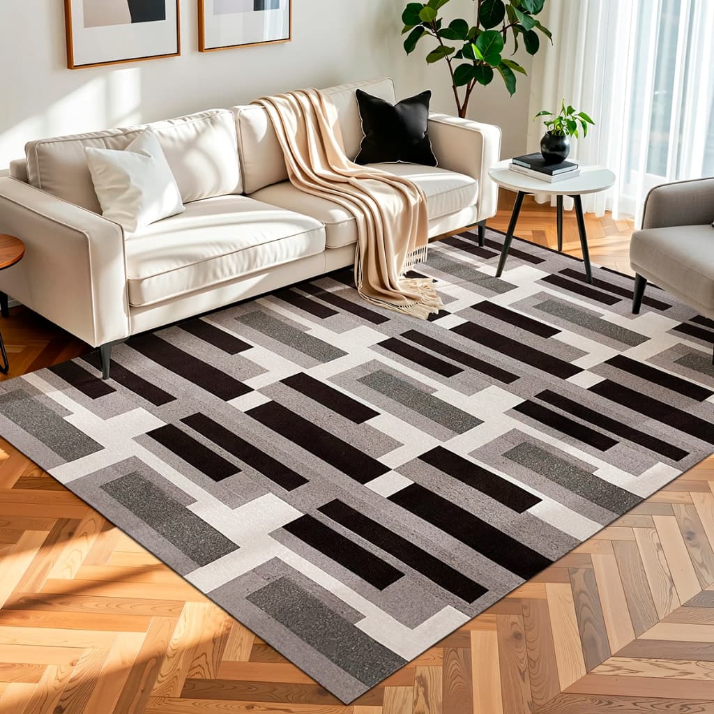 Tapete para Sala e Quarto 2,00x1,35m Mônaco Luxo Antiderrapante