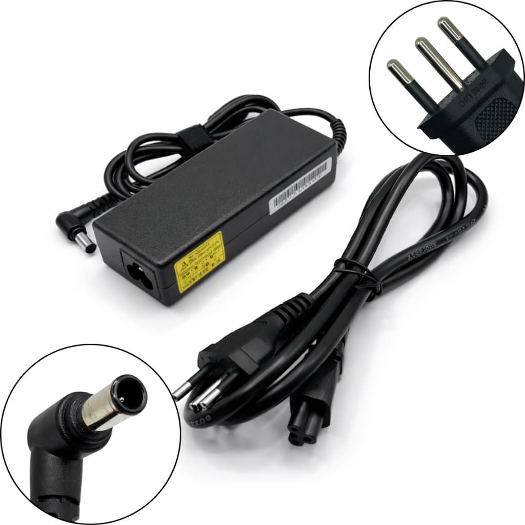 Fonte Carregador Para Notebook Sony 19.5v 4.7a 90w - Plug 6.5 x 4.4 MM