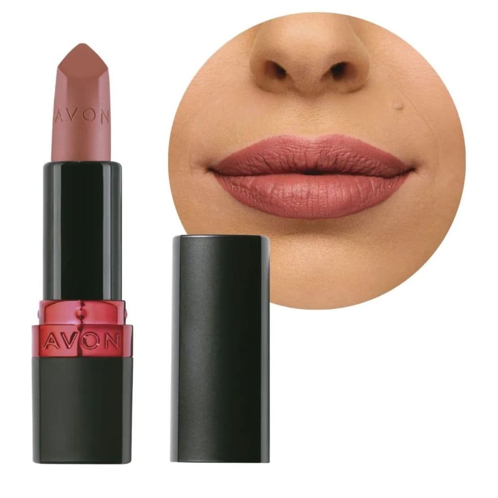Batom Ultra Matte Nude Rose Avon