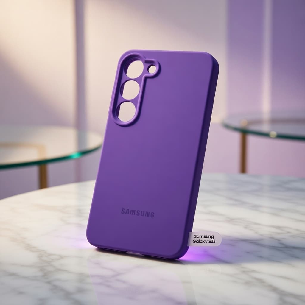 Capa Anti-impacto de Silicone para Celular Samsung Galaxy S23