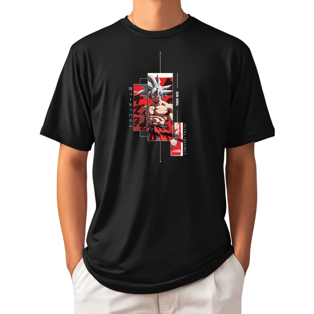 Camiseta Camisa Goku Instinto Superior