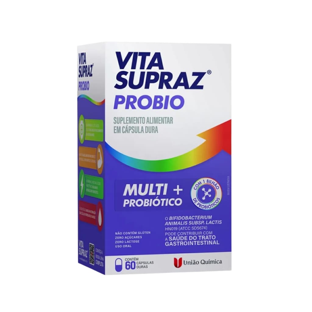 Suplemento Vita Supraz Probio 60 Cápsulas
