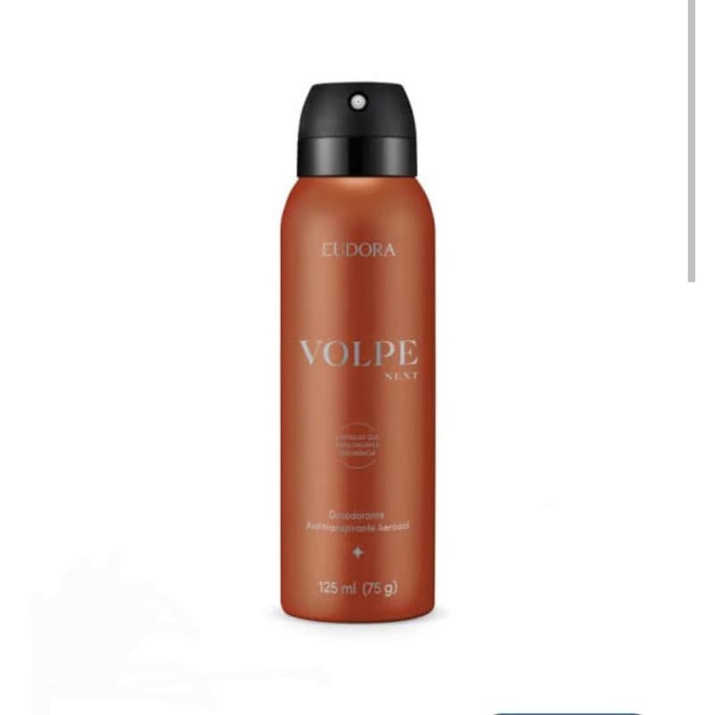 Desodorante Antitranspirante Eudora Volpe Next Masculino Proteção Longa Duração Frescor Intenso