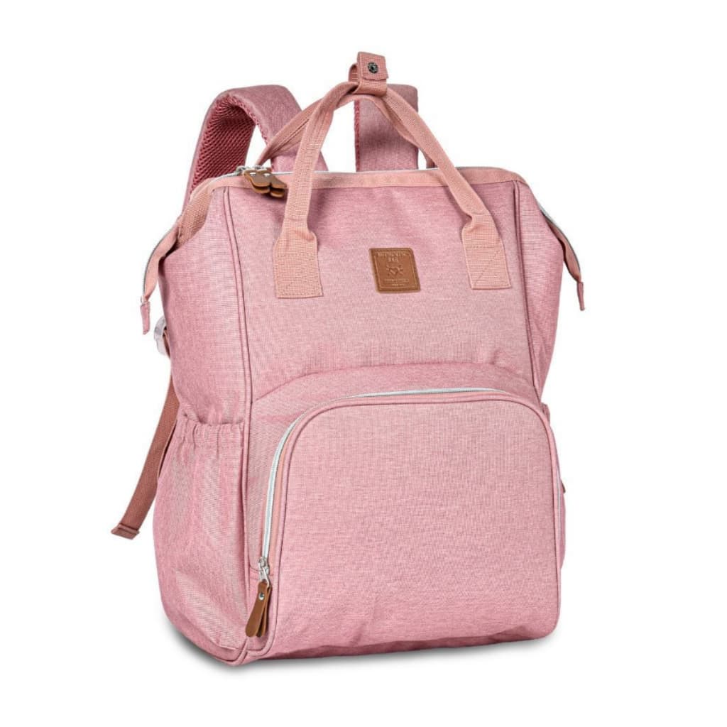 Mochila de Costas Maternidade Bolsa Original Clio Style Meninas Bebê Rosa