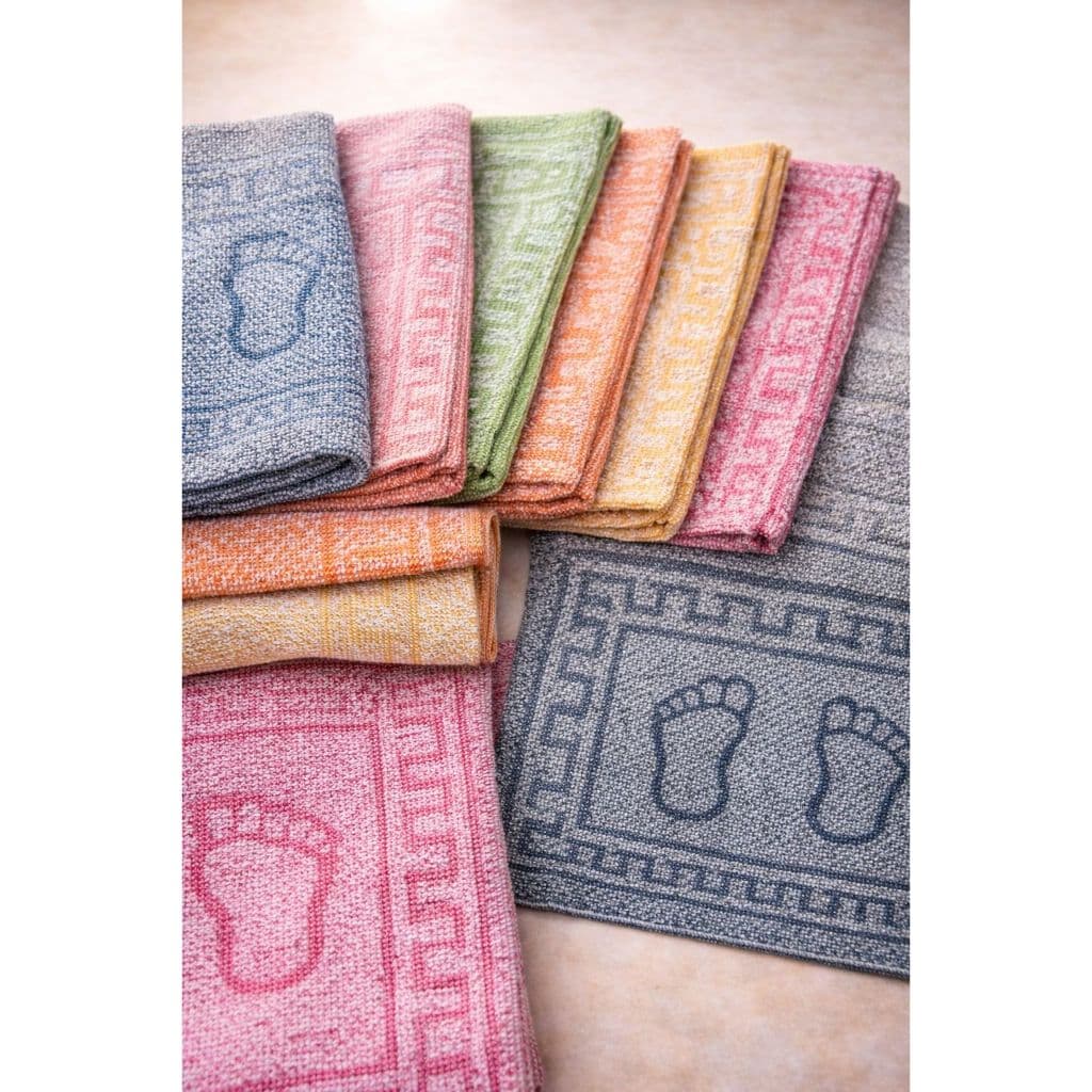 Kit com 03 Tapetes Pezinho Jacquard – Seu Banheiro Mais Bonito e Sempre Seco!