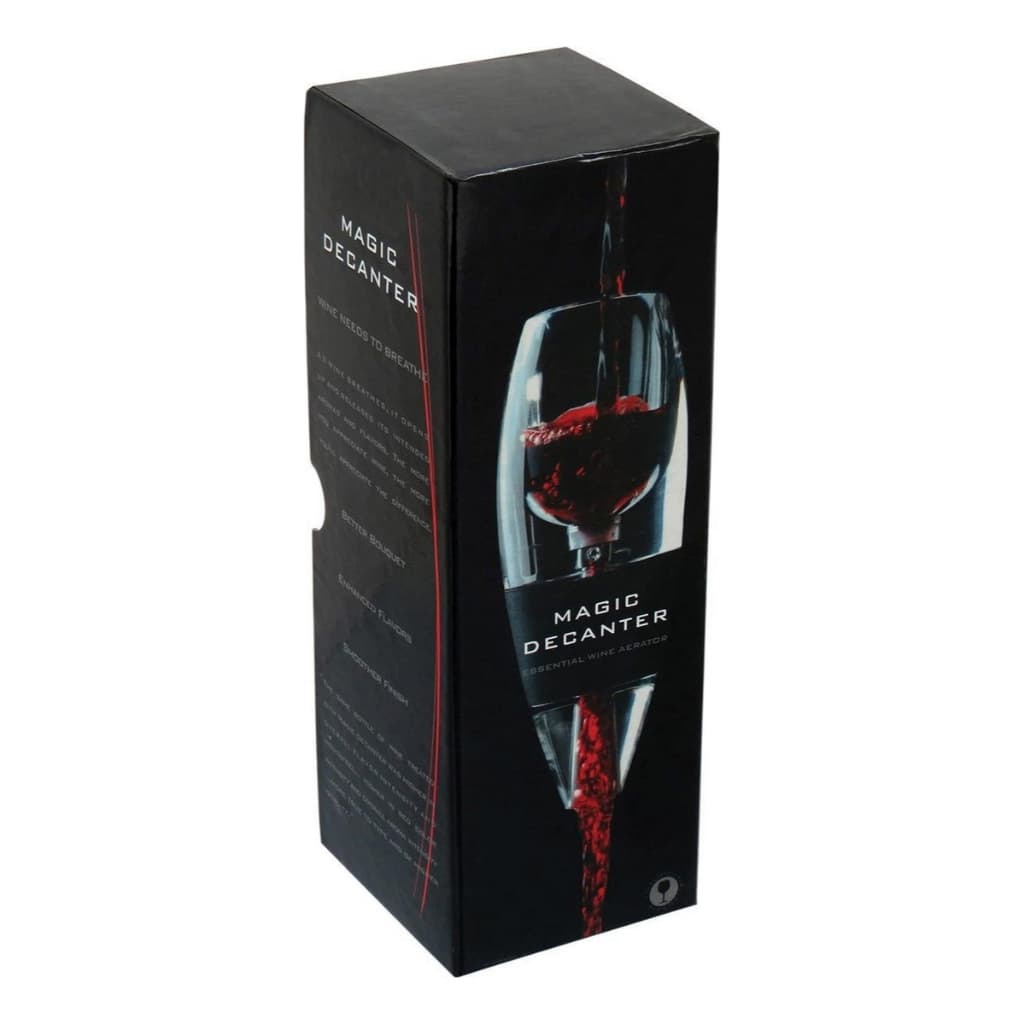 Pourer Aerador Vinho Acrilico Transparente magic Decanter