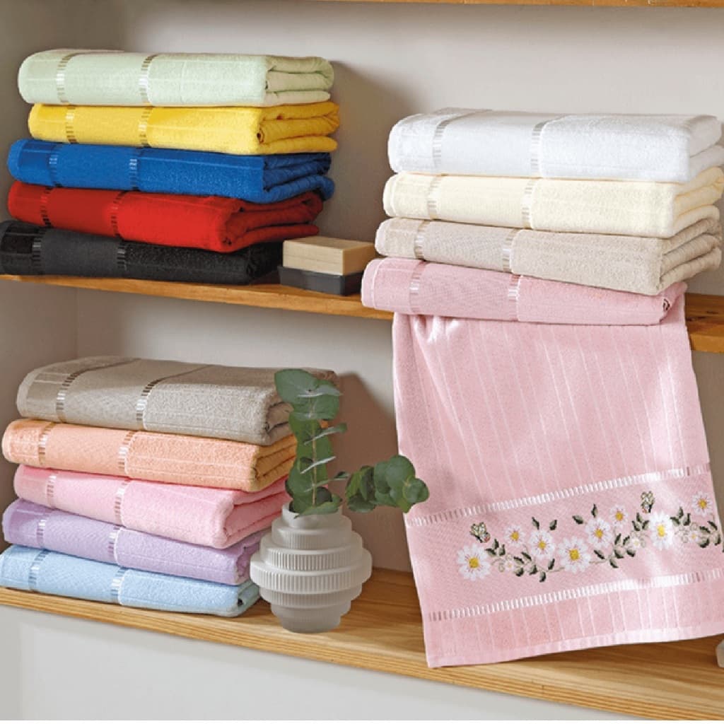 Toalha De Banho Velour Bella Dohler Para Bordar 70x1,40cm