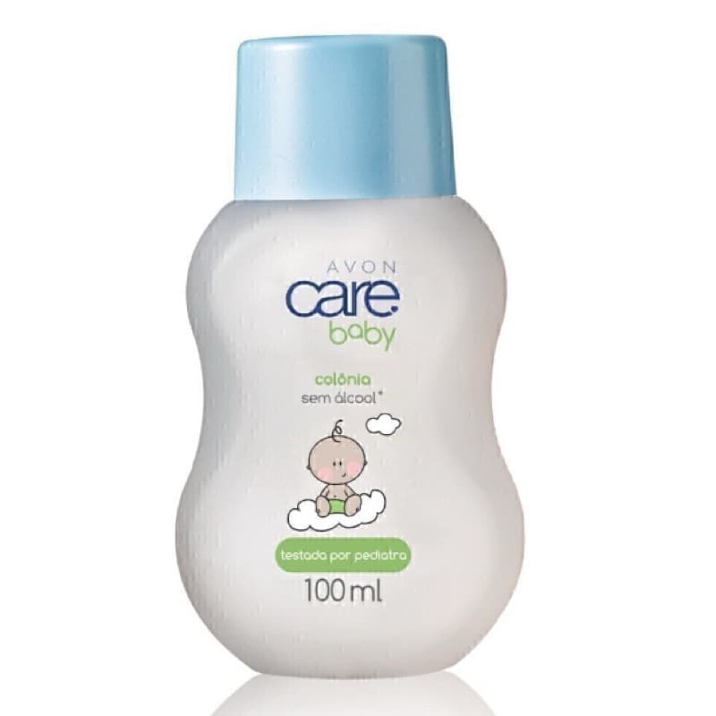 Colônia Baby Care Sem Álcool 100ml Avon