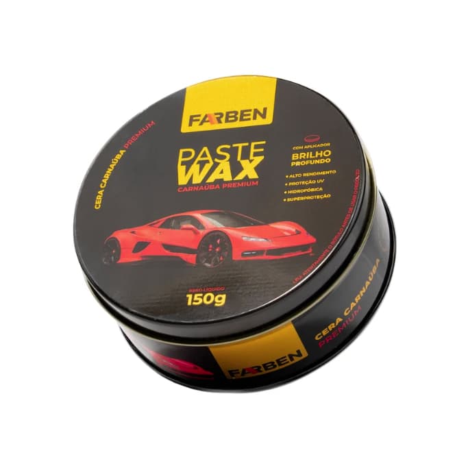 Cera De Carnaúba Premium Paste Wax Farben 150gr