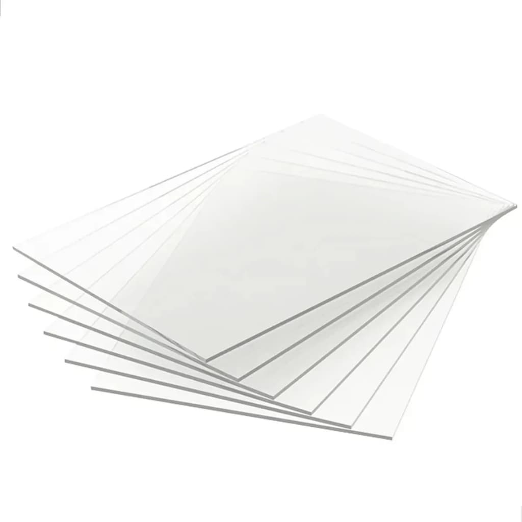 Chapa Acrílico Poliestireno Cristal 2 milímetros 60 X40cm Transparente