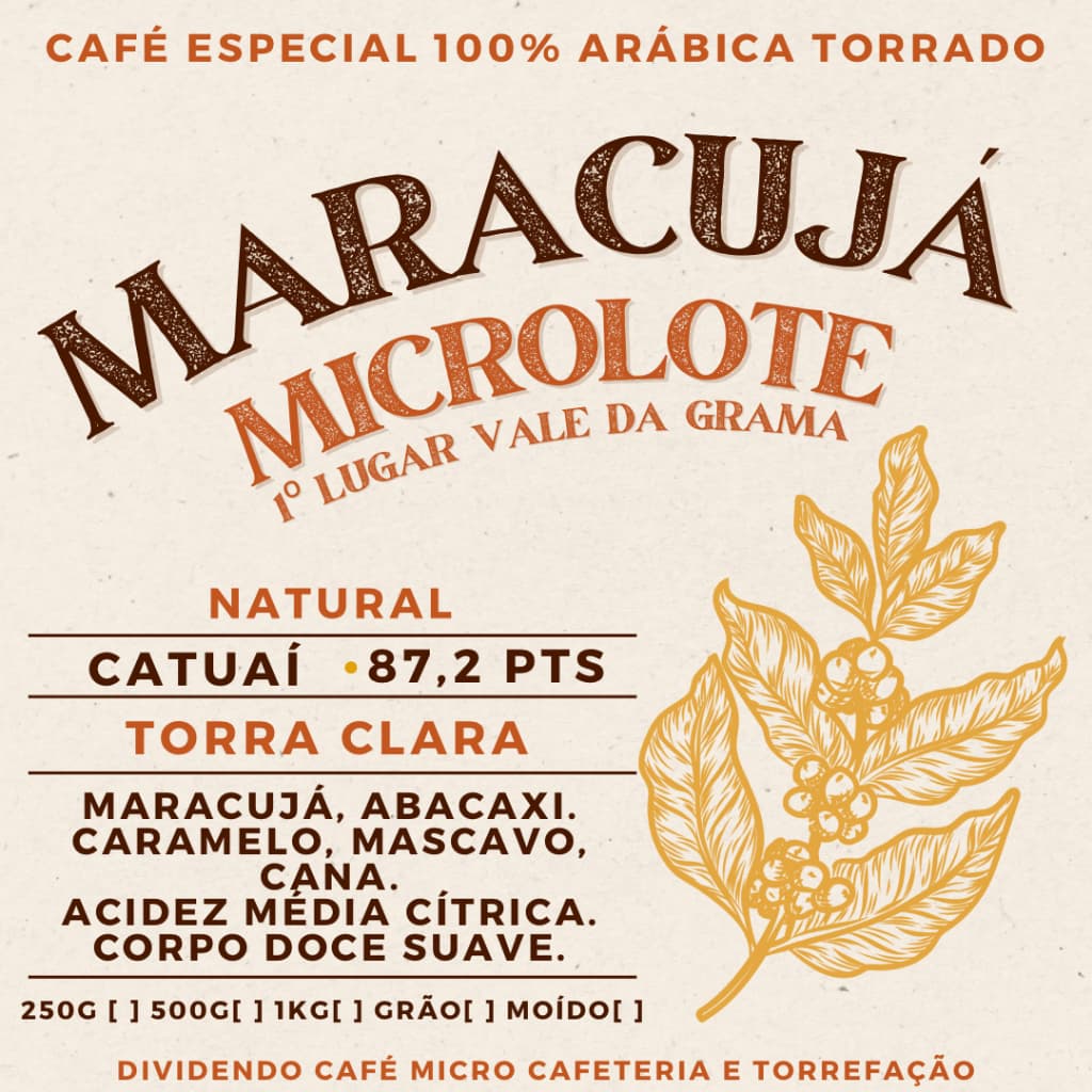 Microlotes do Barista Café Especial 100% Arábica 250 gramas Edição Limitada