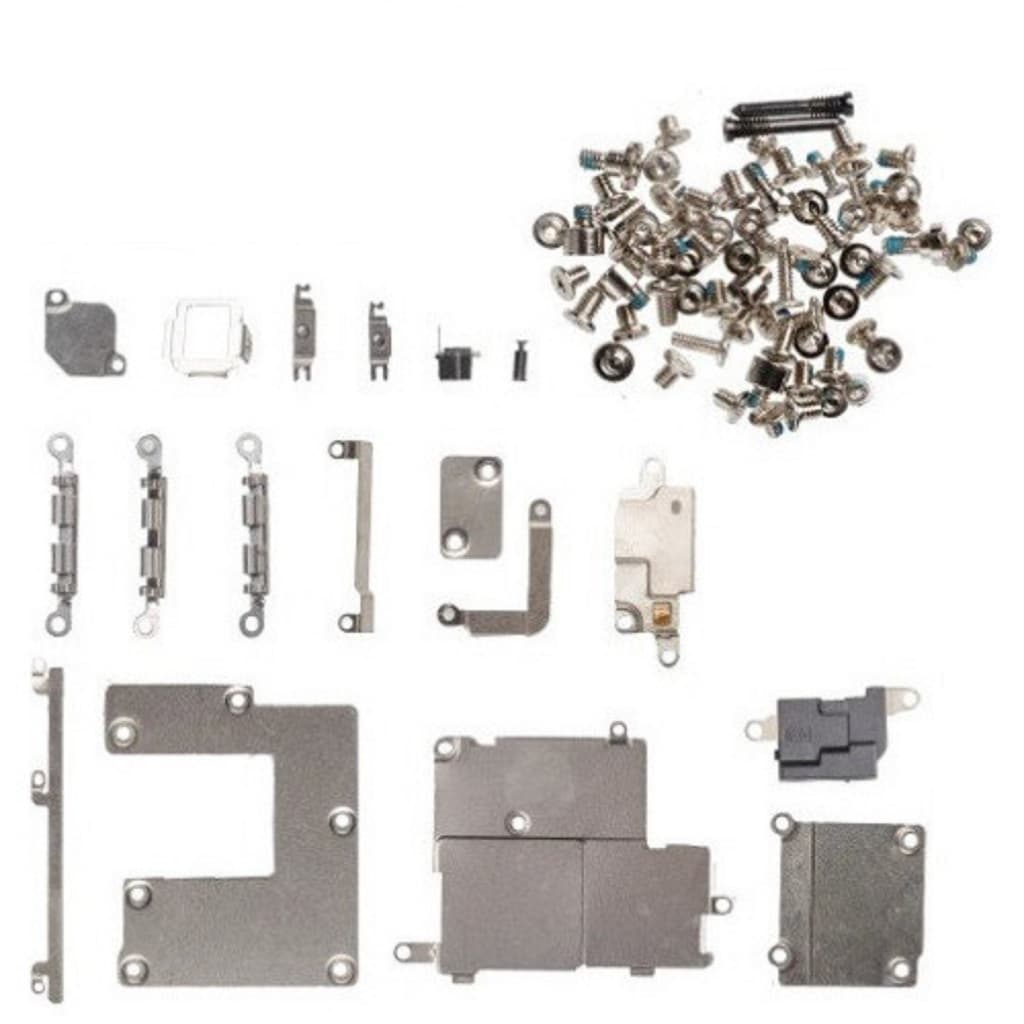 Kit Placa Metálica iPhone 11 Pro Max Blindagem + Parafusos