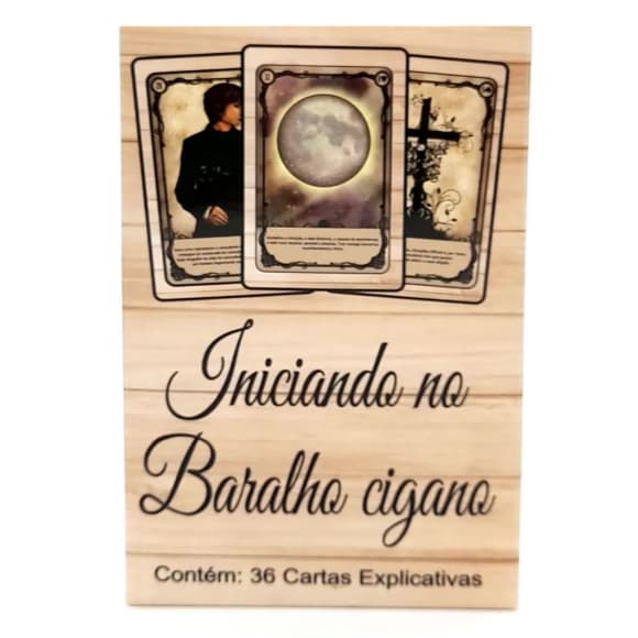 Tarô Cigano Iniciantes - Iniciando No Baralho Cigano 36 Cartas