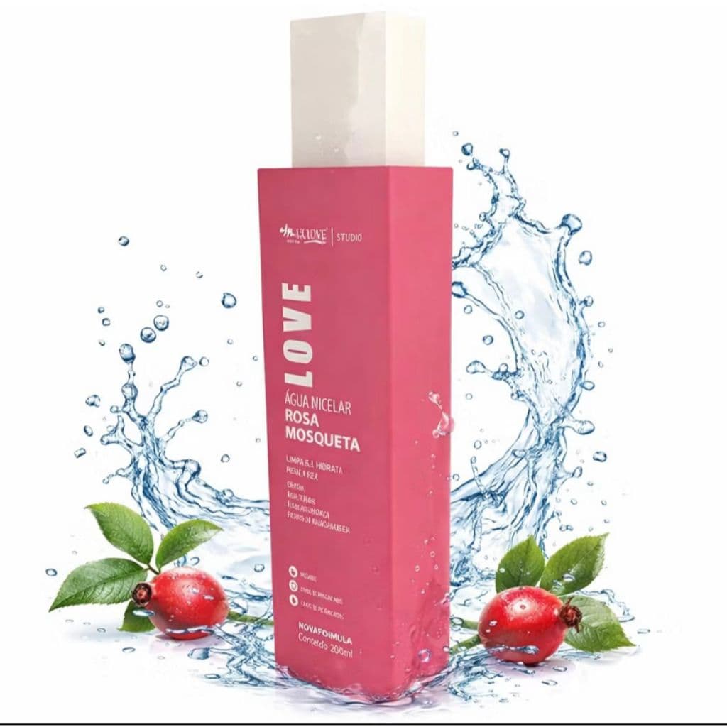 Água Micelar Rosa Mosqueta 290ml Max Love