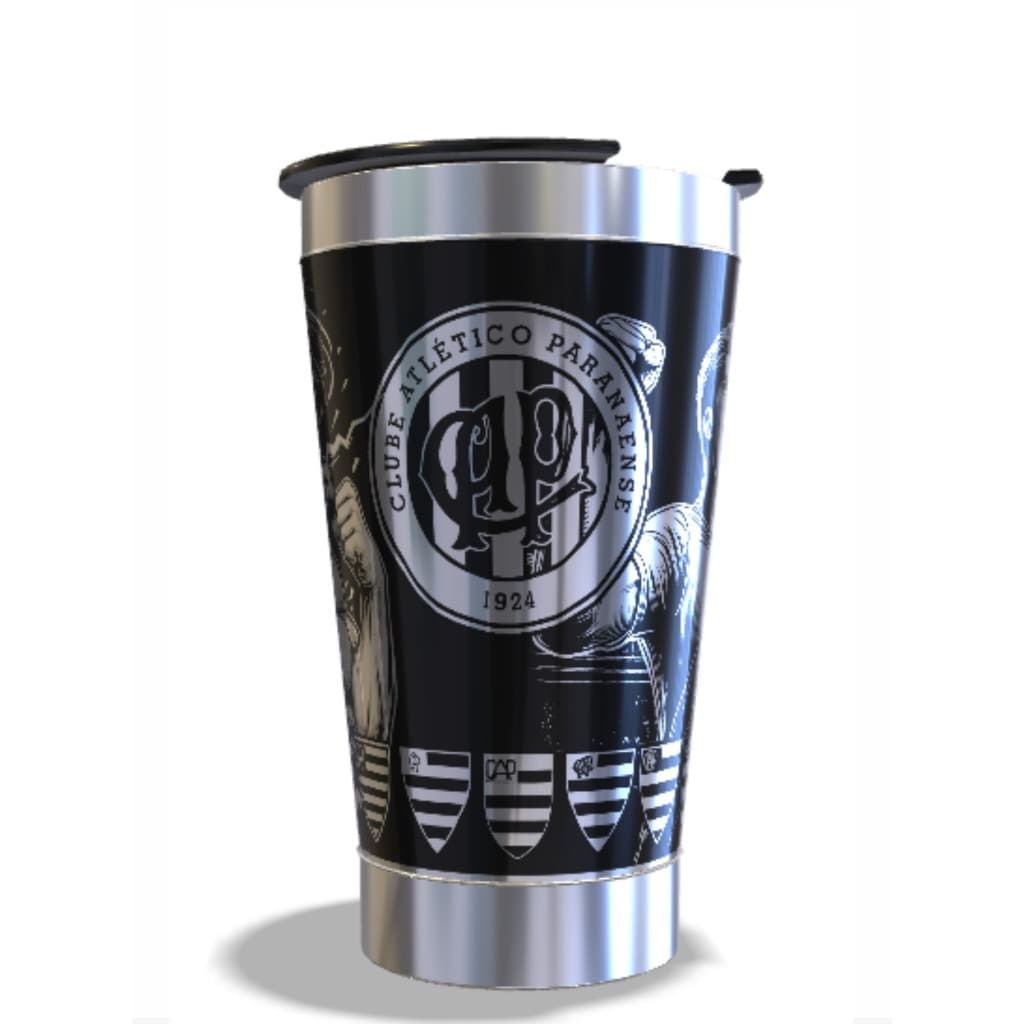 Copo Térmico Aço Inox 473ml Personalizado Com tampa E Abridor