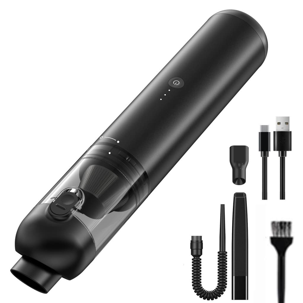 Aspirador De Pó Usb Portátil Completo Linha Premium Carro E Casa 6500 PA