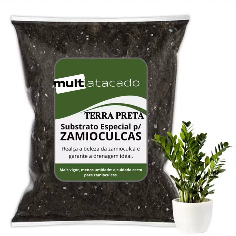 Terra Vegetal Adubada 20 KG Para Jardim 2kg a 20kg Mogifertil.