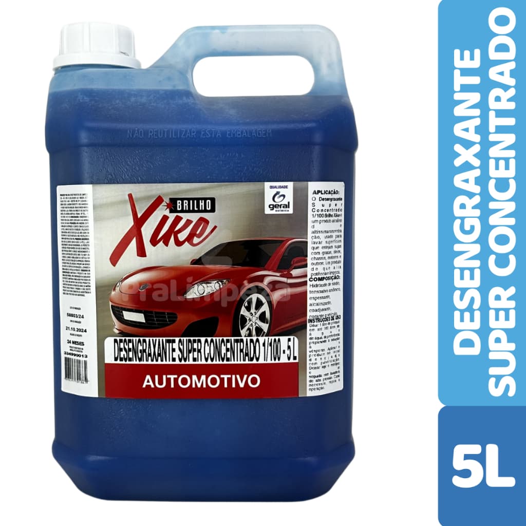 Solupan Desengraxante 5L Concentrado 1:100 | Limpeza Pesada Automotiva Motor Chassi