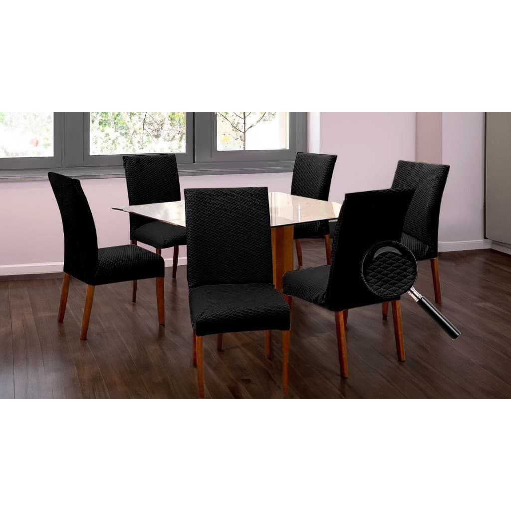 Capa De Cadeira Em Matelassê Lavável Para Sala De Jantar