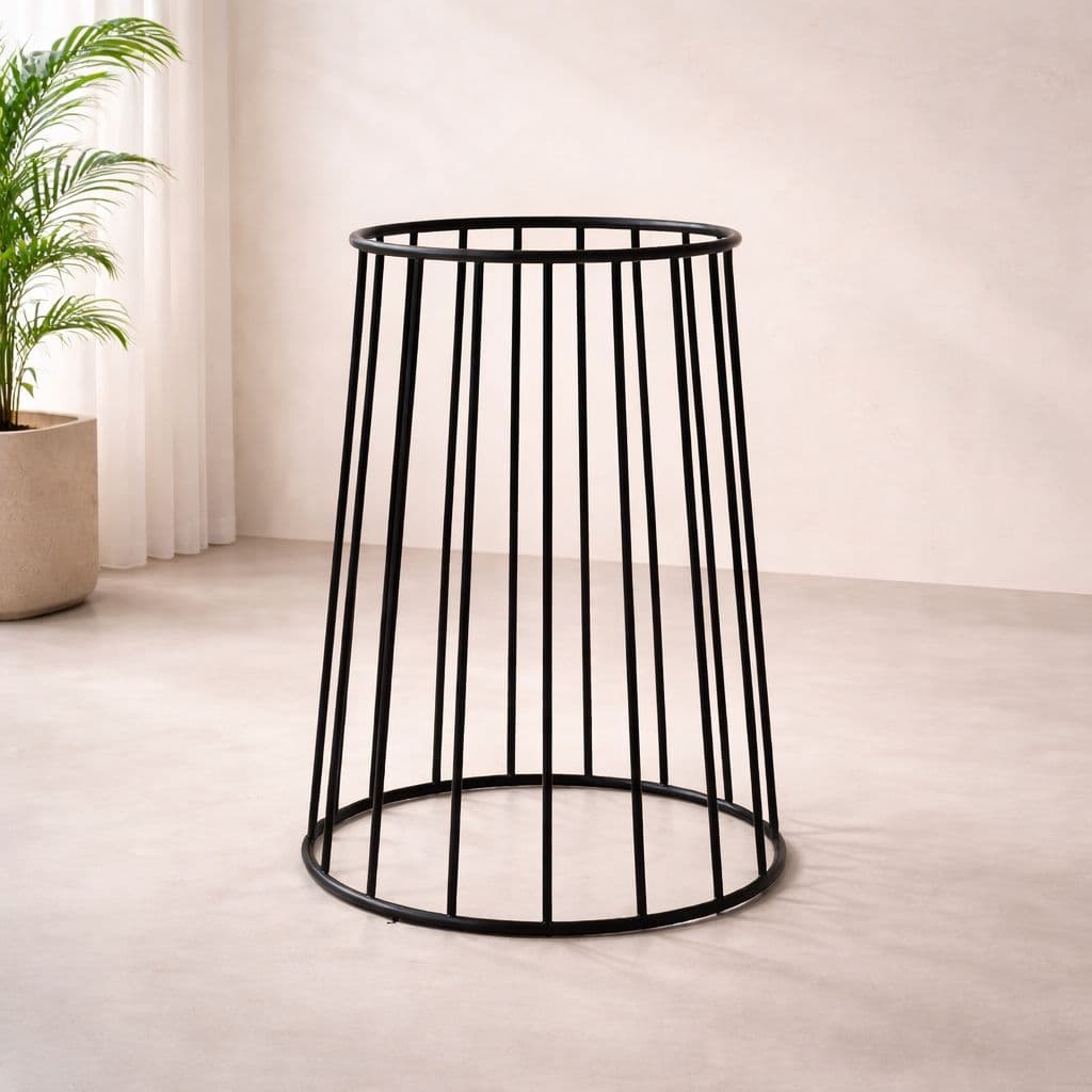 Base para Mesa Redonda em Ferro Pé de Mesa 75x54cm Decorativo