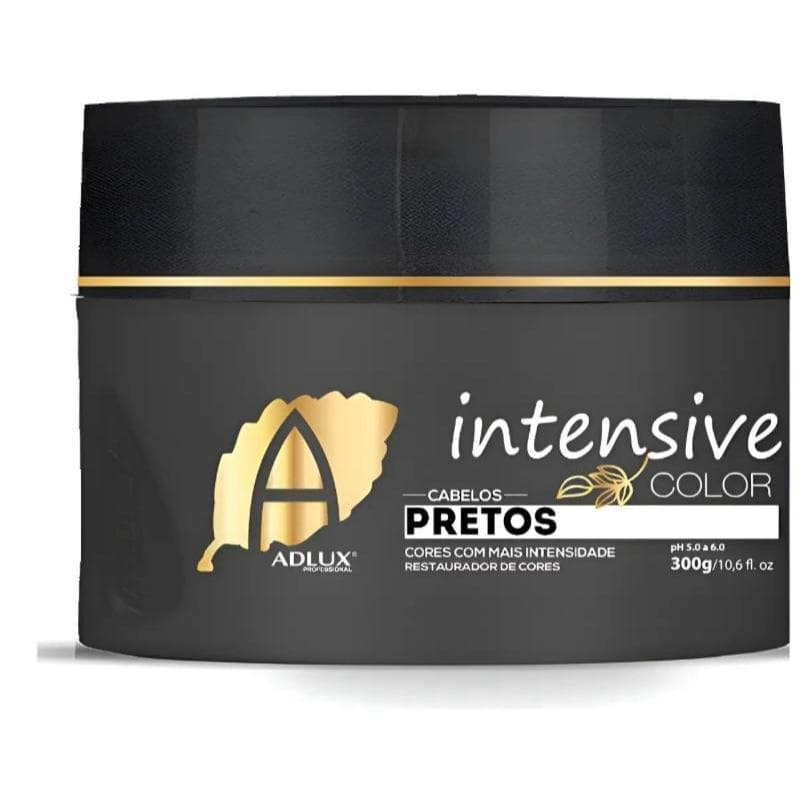 MASCARA MATIZADORA INTENSIVE COLOR BLACK ADLUX 300G