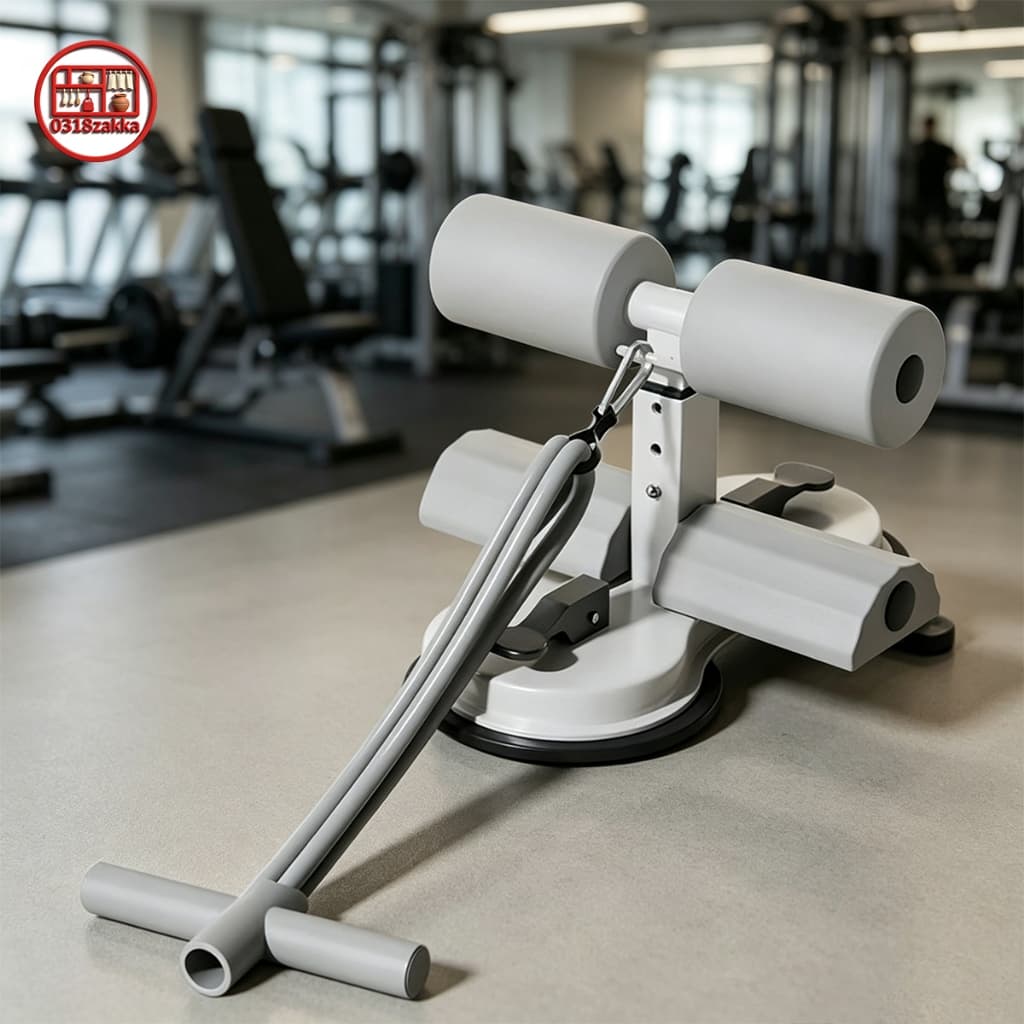 🏌️‍♀️Aparelho Auxiliar de Abdominais com Ventosa - Equipamento de Treino de Abdômen e Corpo para Casa🤳 - V2