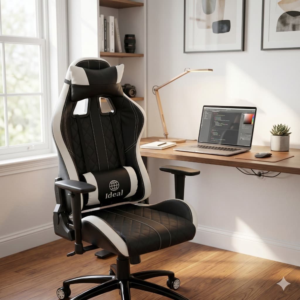 Cadeira Gamer Profissional Ergonômica Reclinável Ajustável Conforto Gamer PC