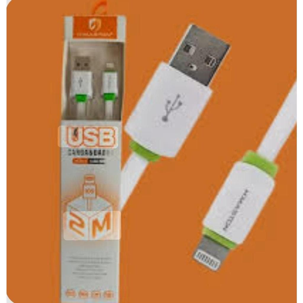 Cabo Usb 2m Turbo Carga Iphone Compatível