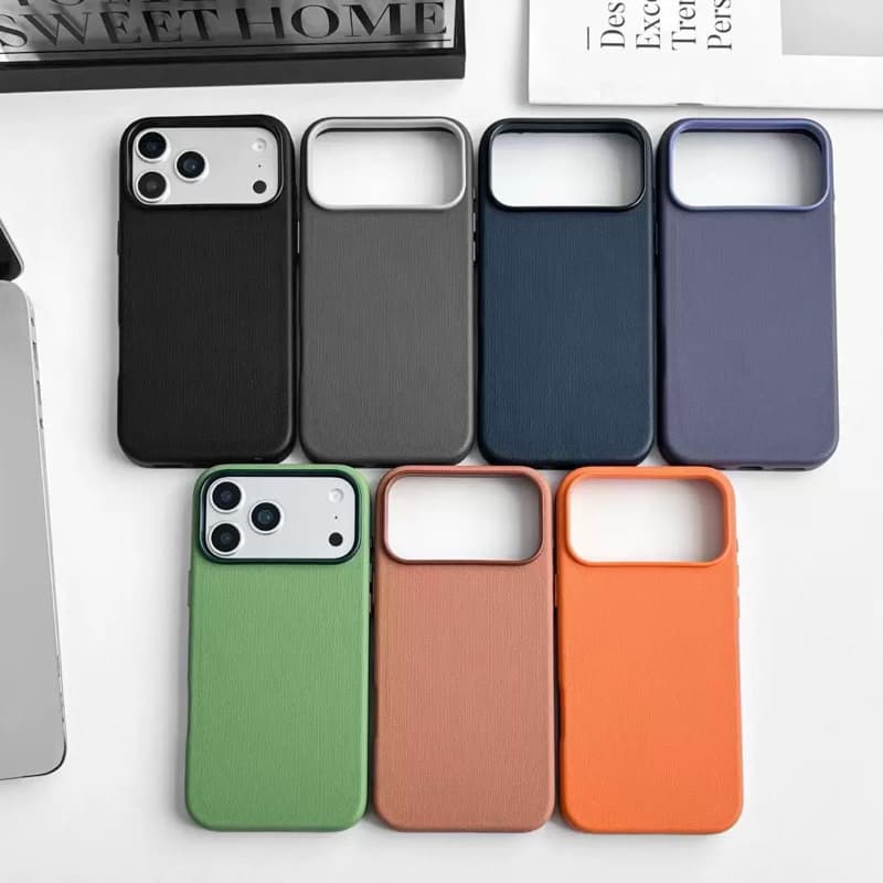 Capa Magnética Premium Silicone Fosca Macia Antiqueda Compatível com iPhone