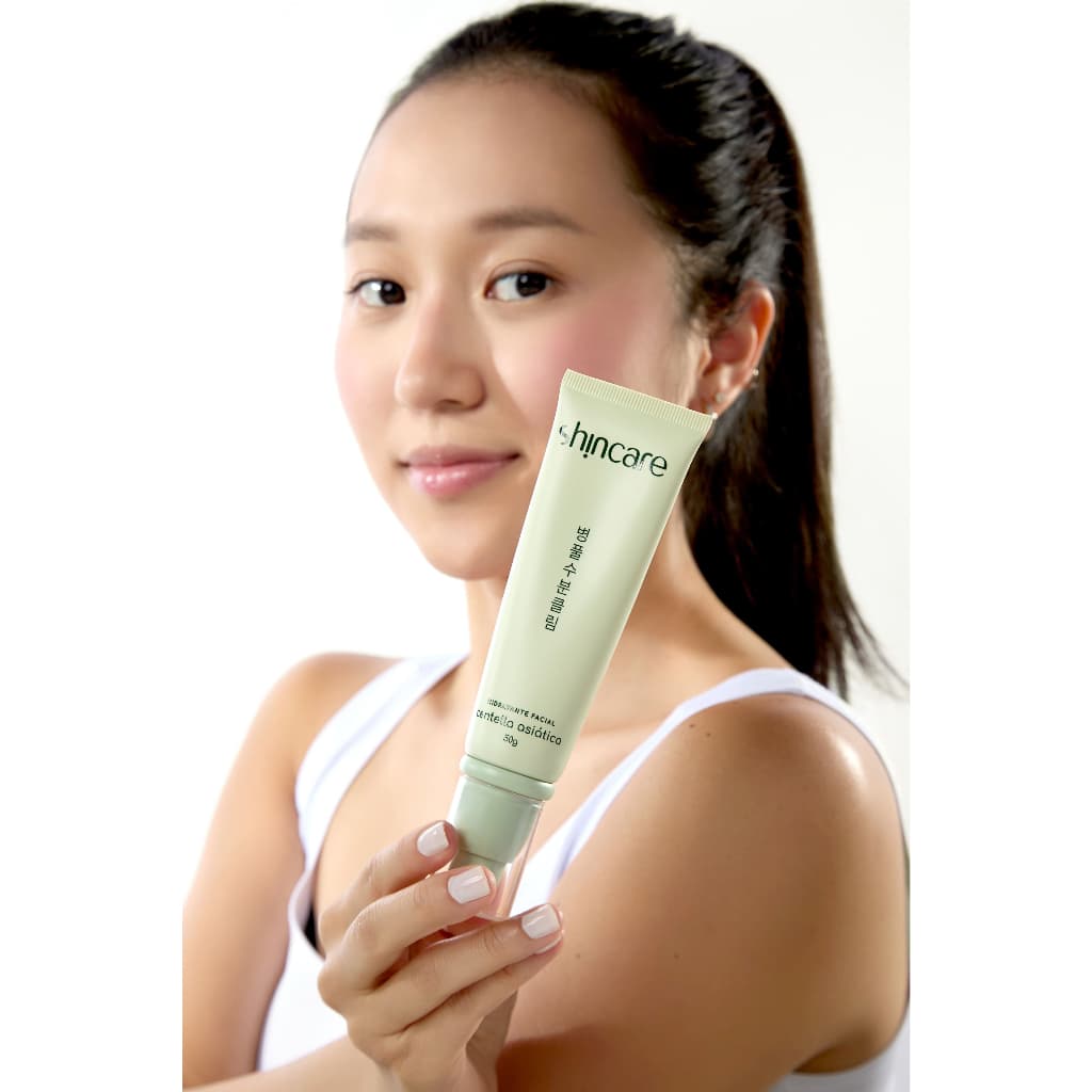 Hidratante Facial Cica Asiática - Nutre + Firma + Ação Antioxidante | Para Todos os Tipos de Pele