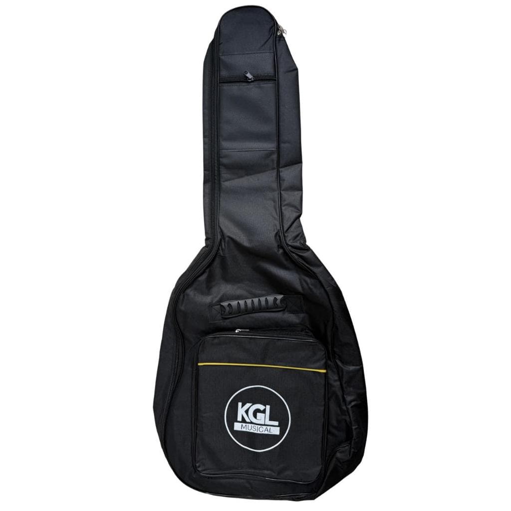 Capa Violão Luxo em oxford 600  5mm Dupla Alça De Mão Ombro E Bolso