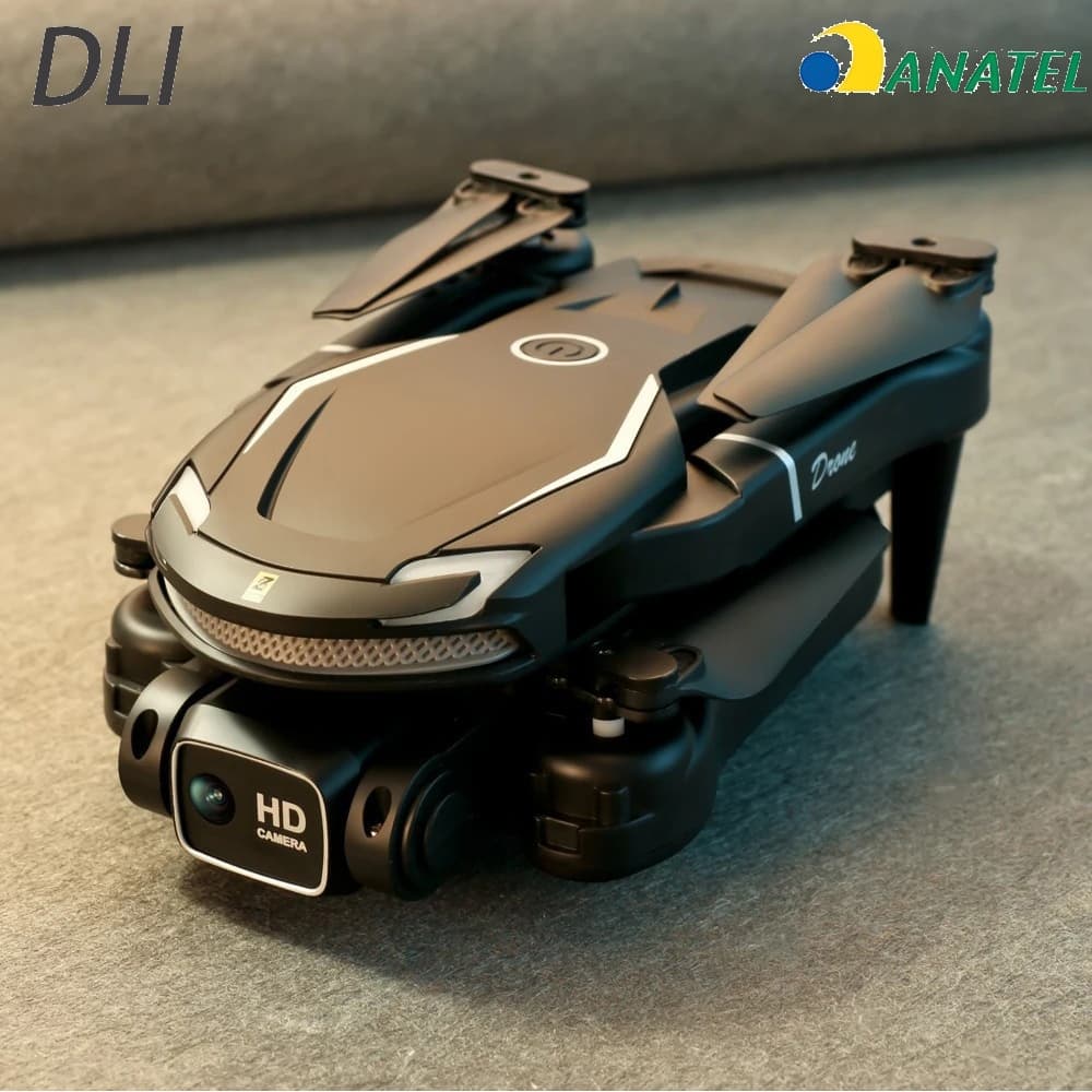 DLI 2026 Nova Drone V88 Fotografia Aérea HD 4K Câmera Dupla Controle Remoto Brinquedo Avião