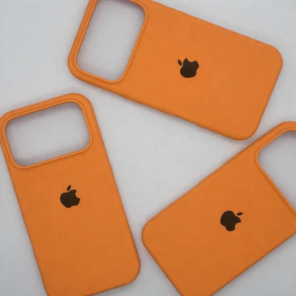 Capa Case Laranja Para iPhone 17 Pro E 17 Pro Max Linha Premium _ AMG