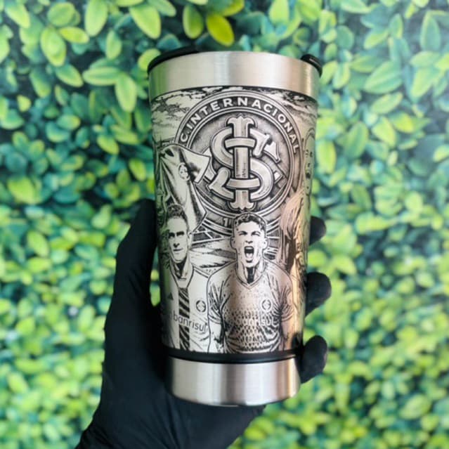 Copo Térmico Personalizado do Inter Gravação a Laser 360º