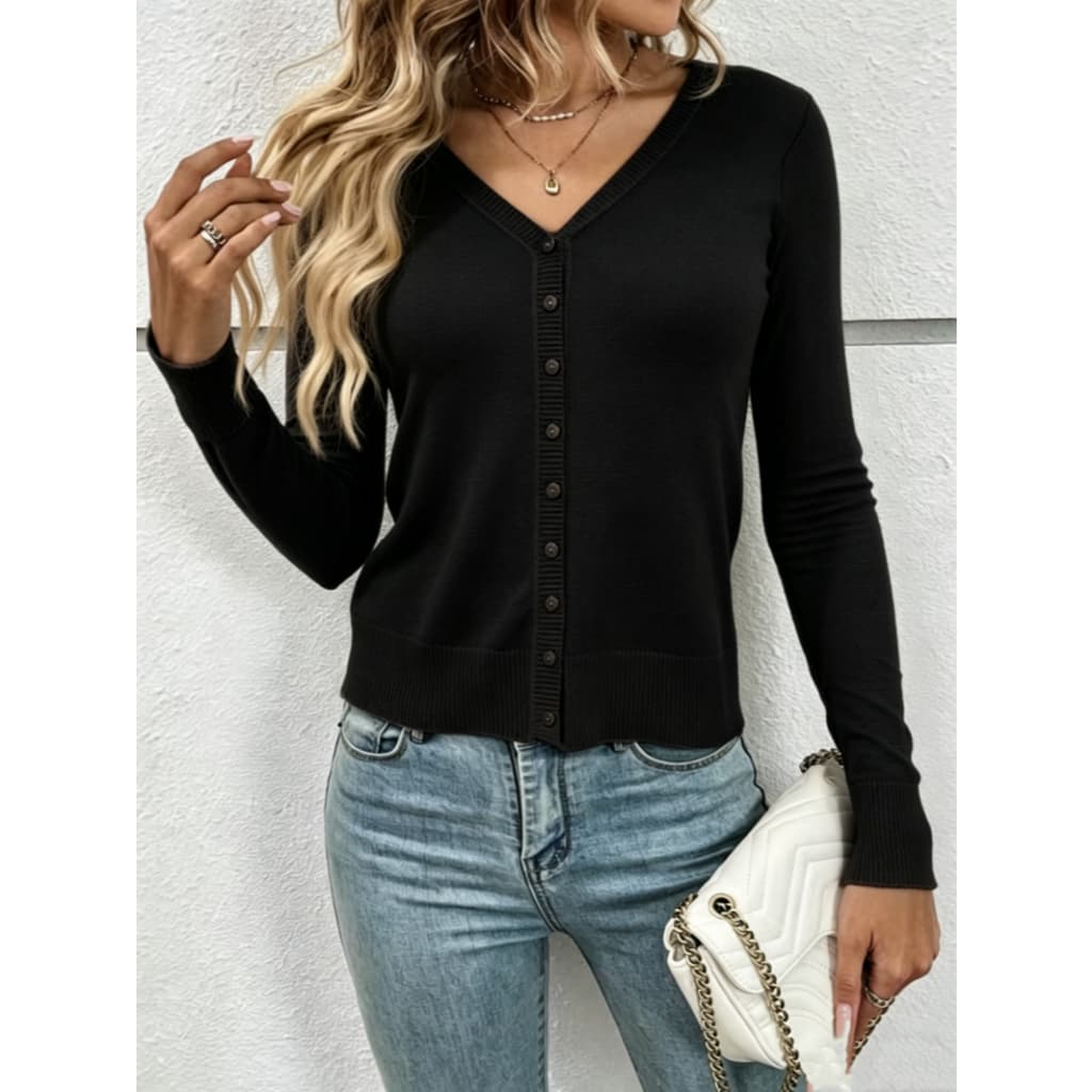 Blusa Manga Longa Feminina Grosso Estampada Lisa Feriado Férias Escritório Diário Outuno Inverno