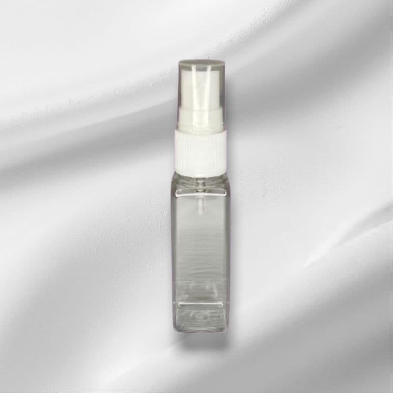 1 - Frasco com Válvula Spray - Branco, Reutilizável e Leve, 30ml