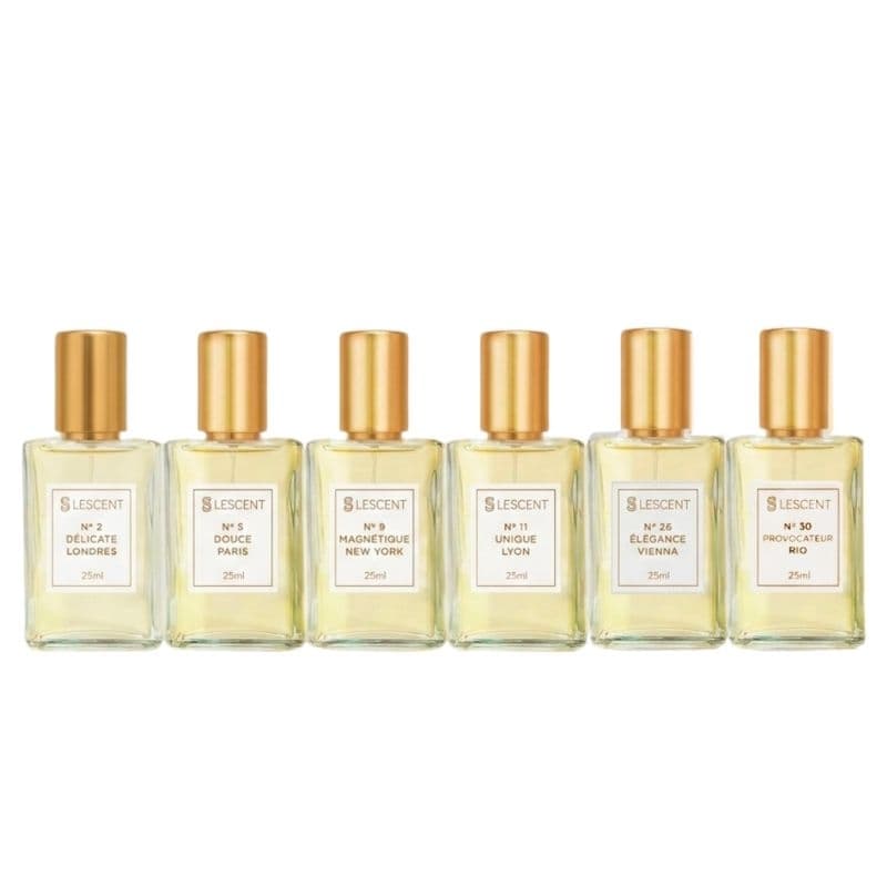 Perfume Kit Sexteto Feminino Nº 2 + Nº 5 + Nº 9 + Nº 11 + Nº 26 + Nº 30 | 25mlfragrância inspirada