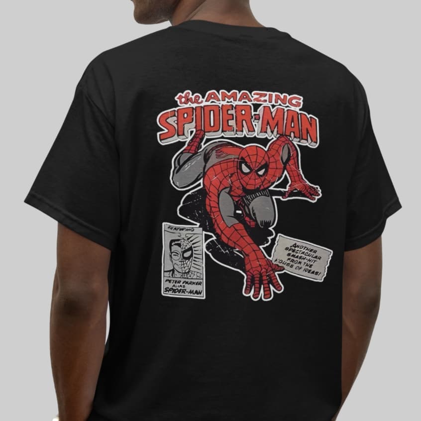 Camiseta Homem Aranha Spider Man Filme Fã Super Heroi 100% Algodão